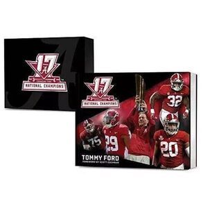 Alabama Crimson Tide Football National Championship #17 - Hardcover - NEW
